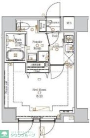 ラフィスタ中板橋IIの物件間取画像